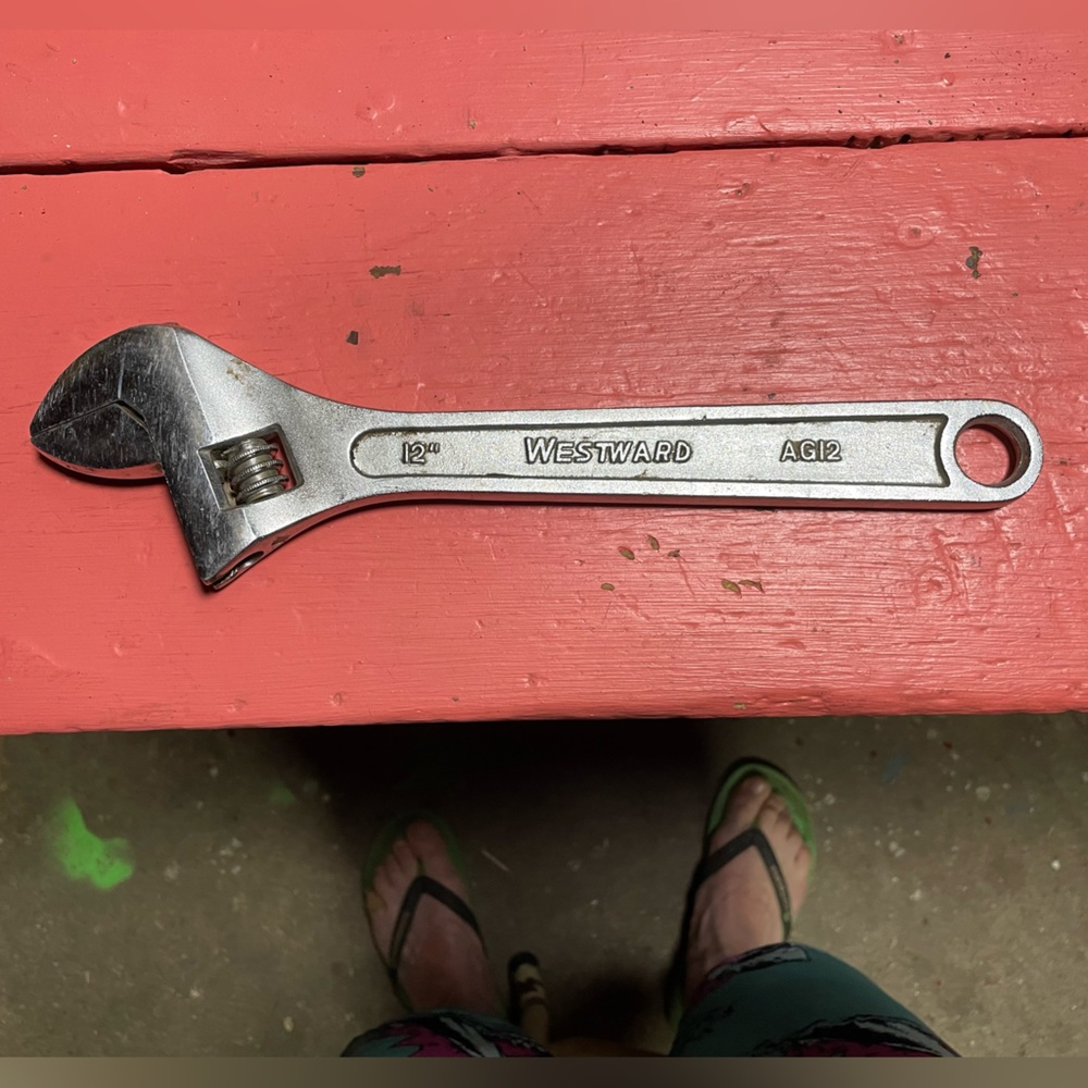 🔧 12” Westward AG12 300MM Drop Forged Crescent Wrench 🔧